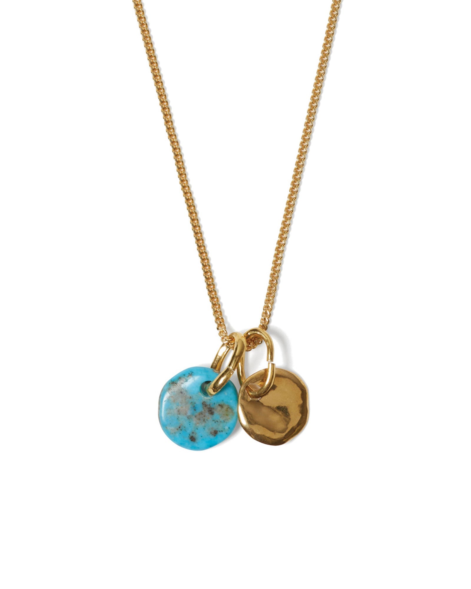 Chan Luu Coin Charm Necklace Blue Ruby Jewellery Canada