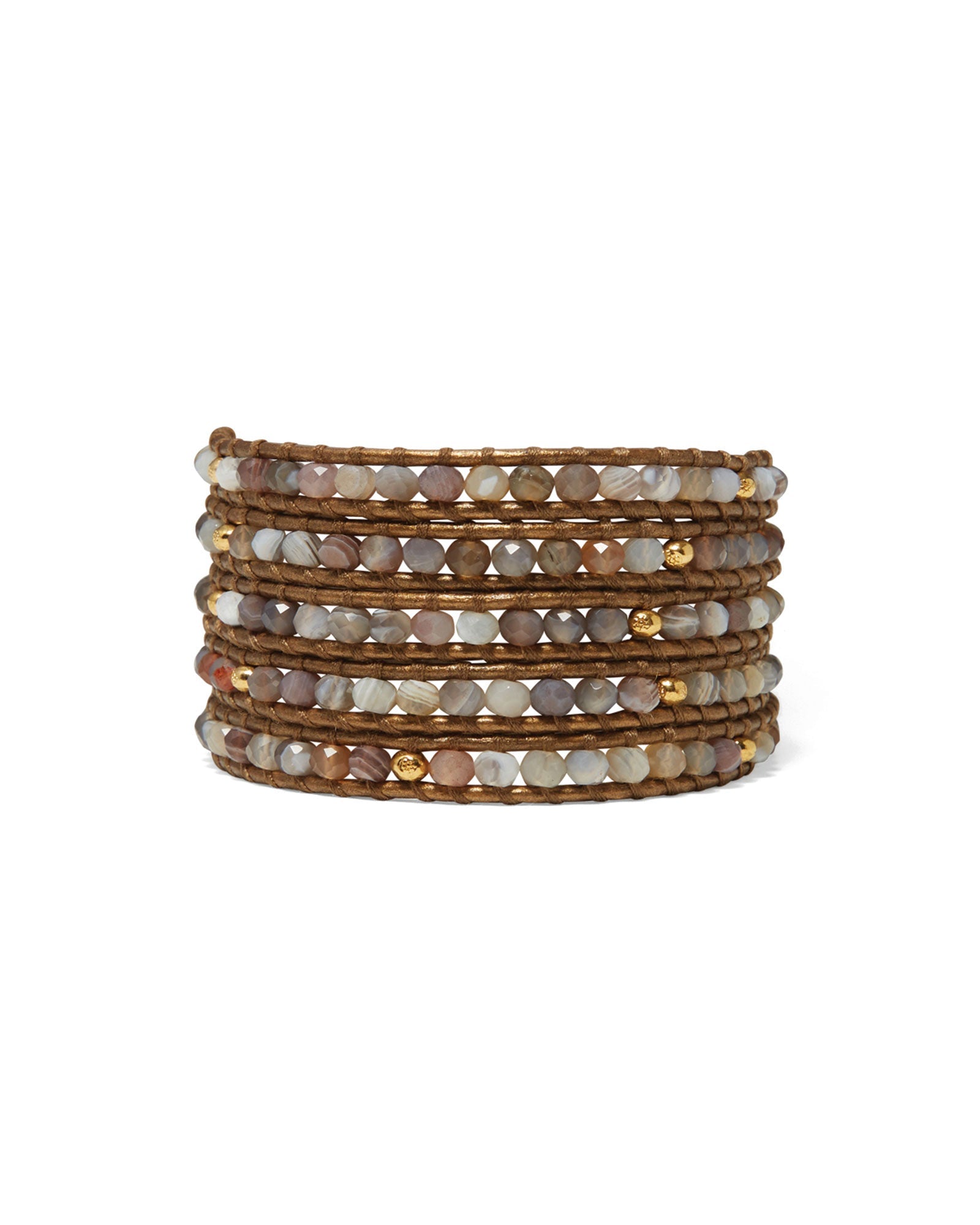 Chan Luu Denali Wrap Bracelet Blue Ruby Jewellery Canada