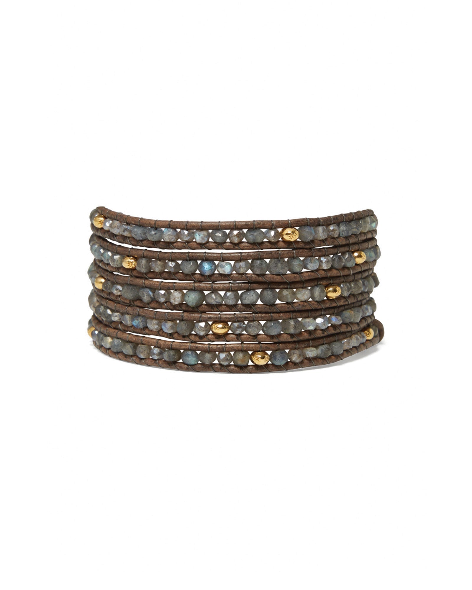 Chan Luu Denali Wrap Bracelet Blue Ruby Jewellery Canada