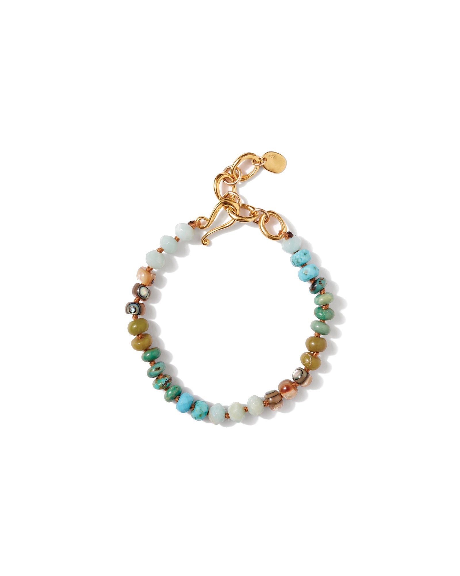 Chan Luu Mixed Gemstone Hook Bracelet Blue Ruby Jewellery Canada