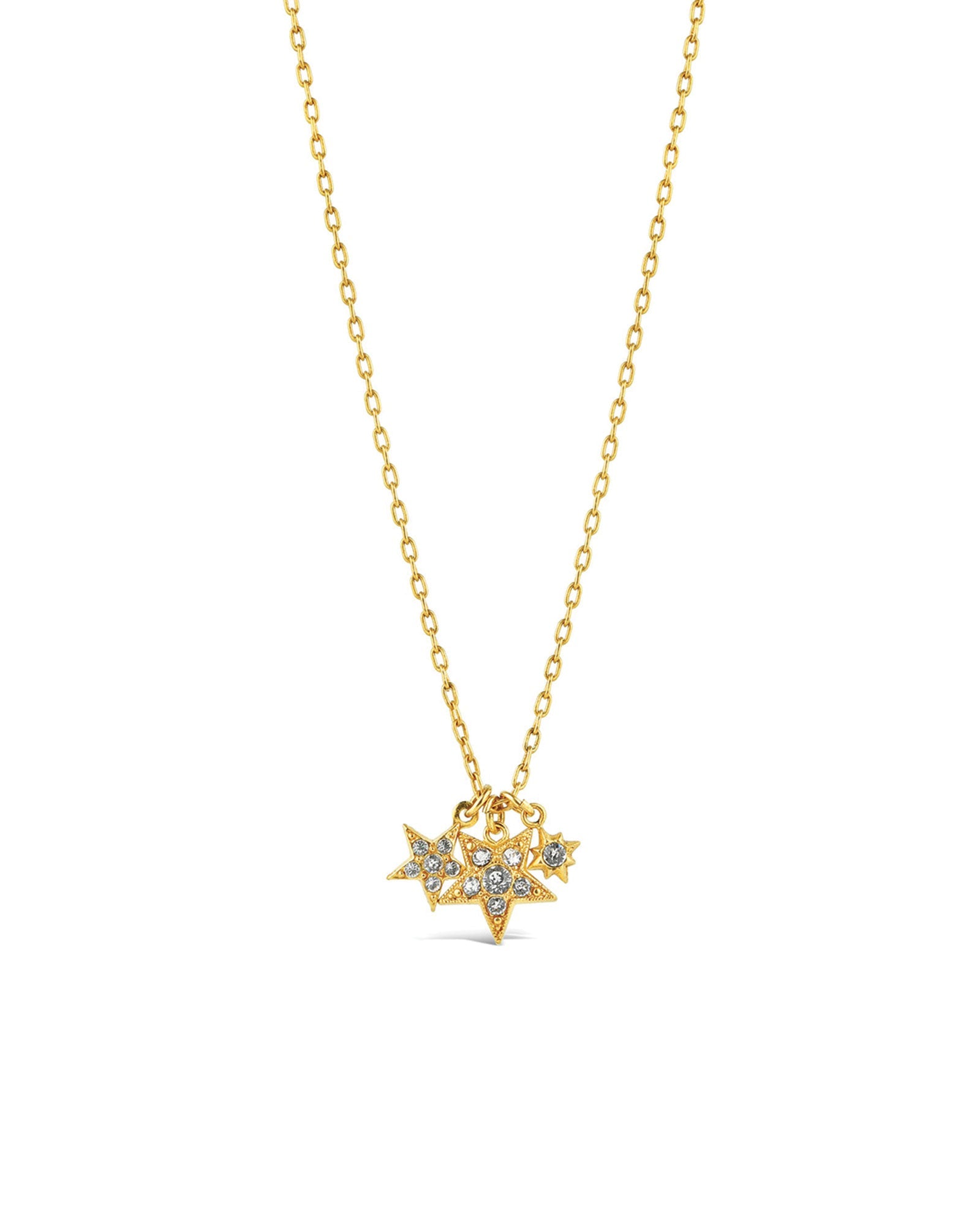 Star necklace deals 14k gold