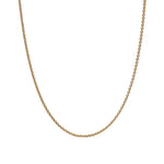 Pyrrha-14k Gold Fine Cable Chain I 25 Gauge-Necklaces-Blue Ruby Jewellery-Vancouver Canada