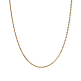 Pyrrha-14k Gold Fine Cable Chain I 25 Gauge-Necklaces-Blue Ruby Jewellery-Vancouver Canada