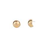 Medium Dome Studs 18k Gold Plated