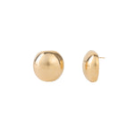 XL Dome Studs 18k Gold Plated