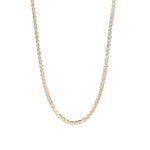 Marquise CZ Tennis Necklace 18k Gold Plated,  Cubic Zirconia