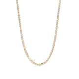 Marquise CZ Tennis Necklace 18k Gold Plated,  Cubic Zirconia