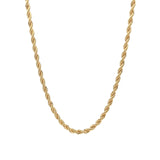 Rope Chain | 3mm 18k Gold Plated