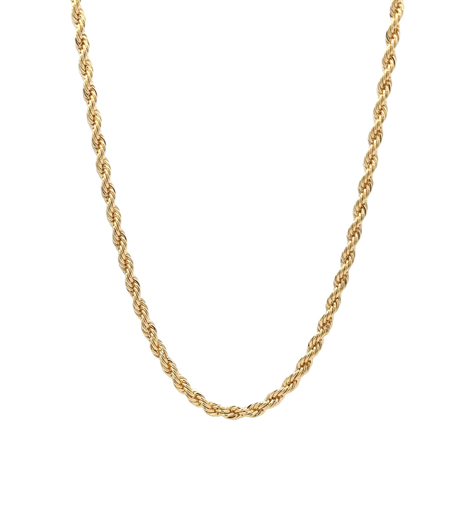 Rope Chain | 3mm 18k Gold Plated