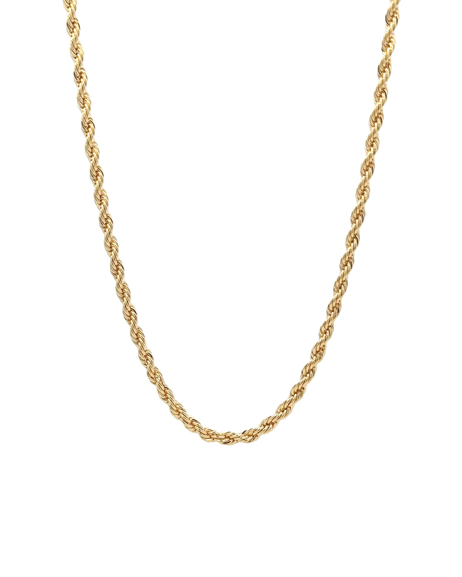 Rope Chain | 3mm 18k Gold Plated