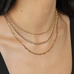 Rope Chain | 4mm 18k Gold Plated / 16"