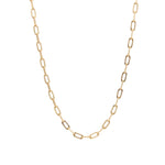 Paperclip Necklace | 3mm 18k Gold Plated