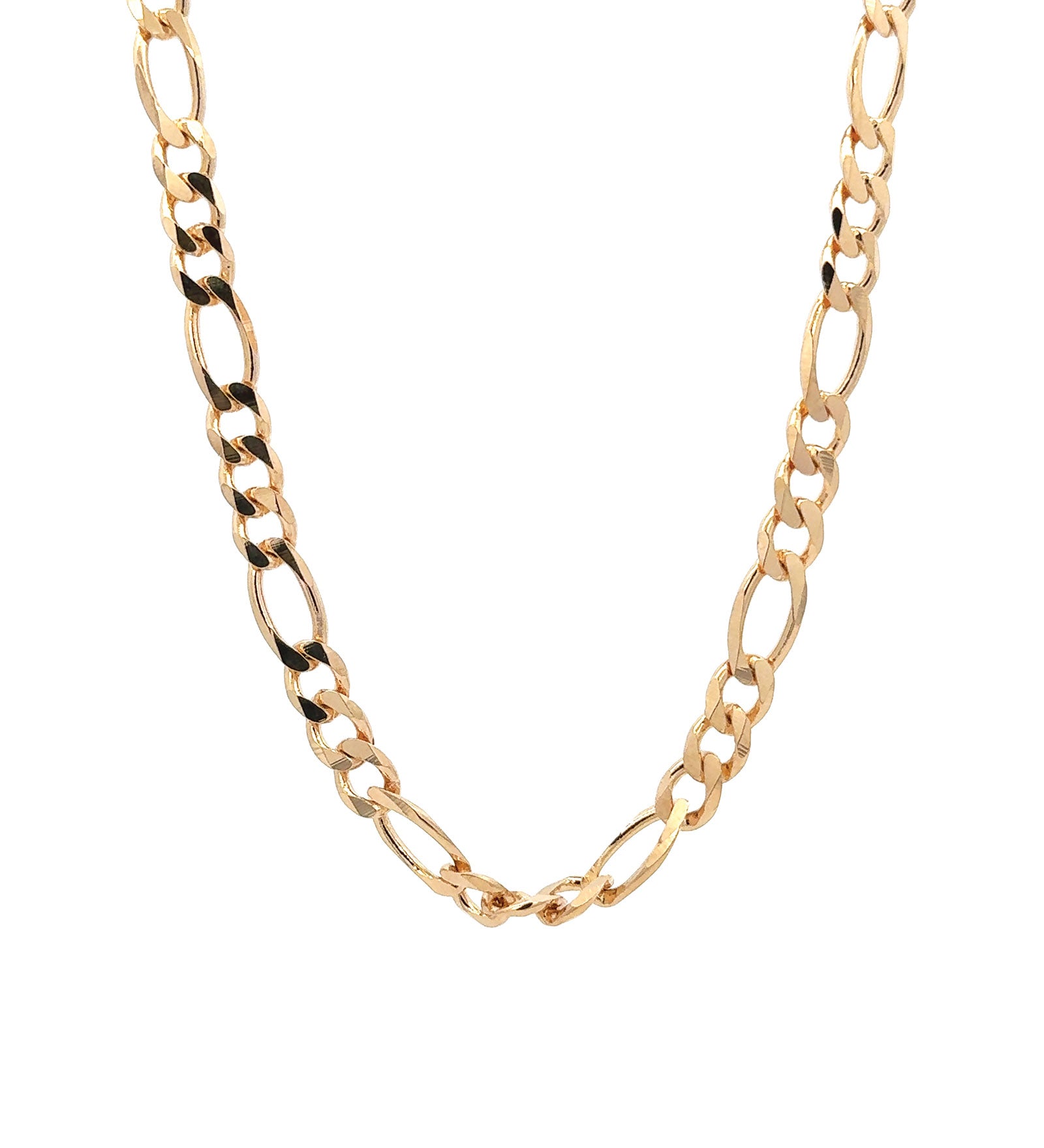 Figaro Chain 18k Gold Plated