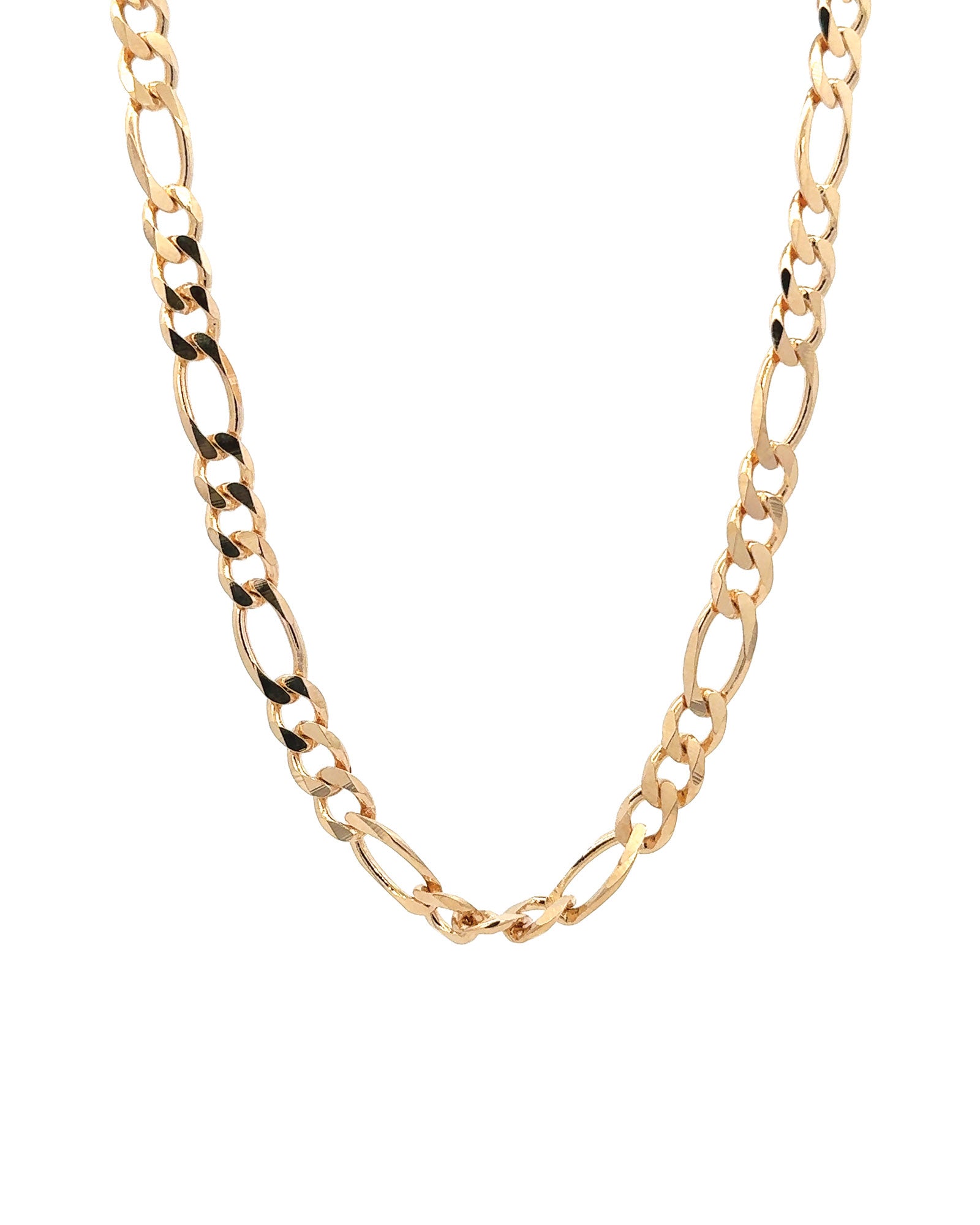 Figaro Chain 18k Gold Plated