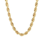 Rope Chain | 7mm 18k Gold Plated / 18"