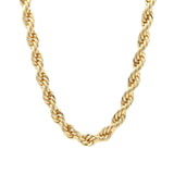 Rope Chain | 7mm 18k Gold Plated / 18"