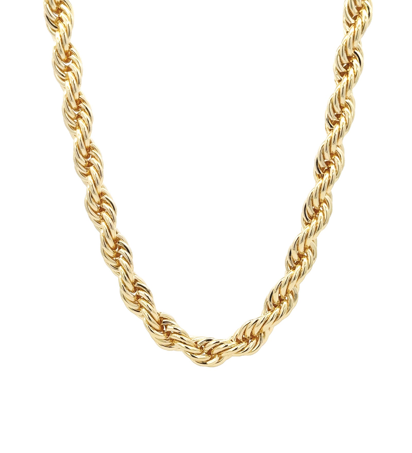 Rope Chain | 7mm 18k Gold Plated / 18"