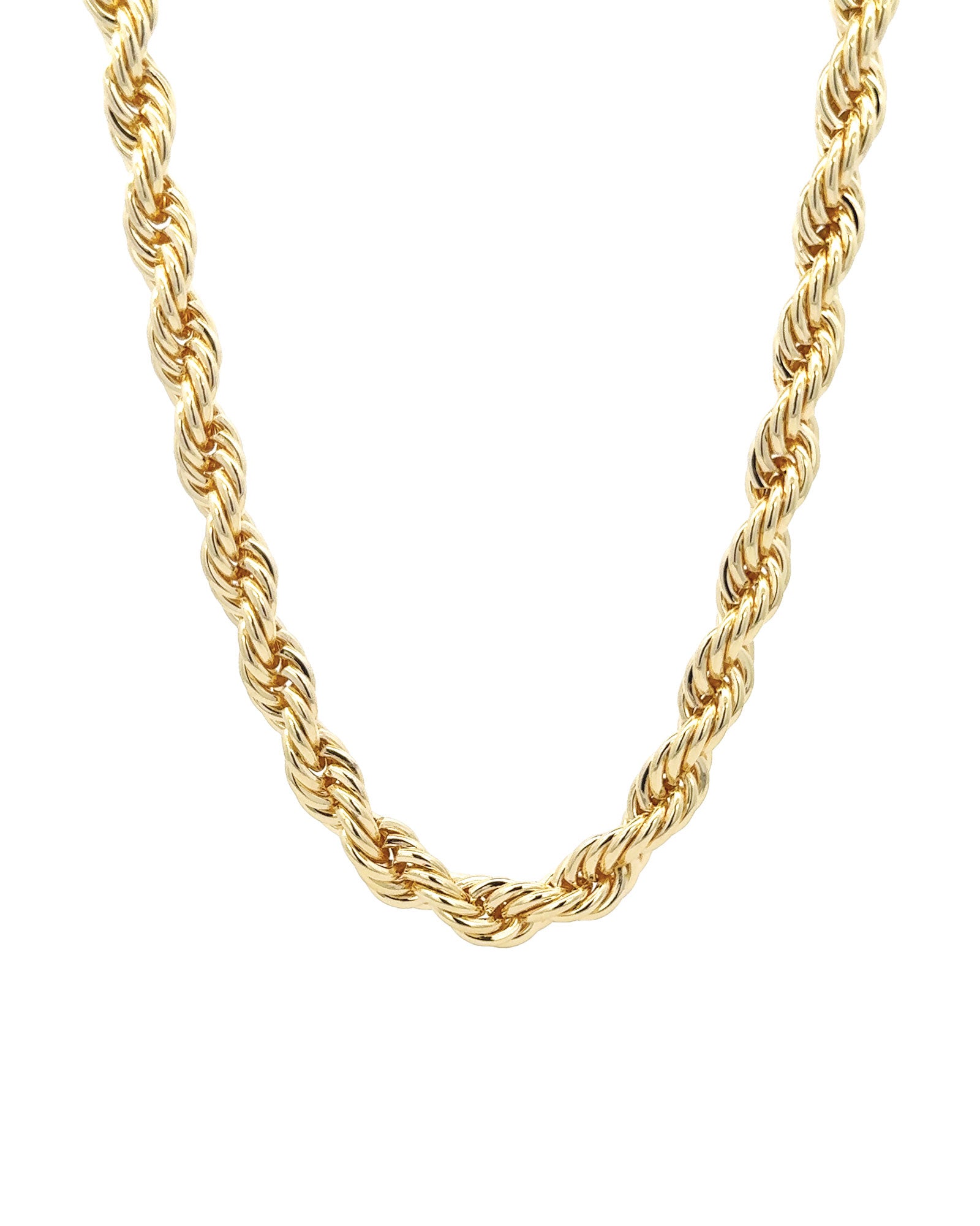 Rope Chain | 7mm 18k Gold Plated / 18"