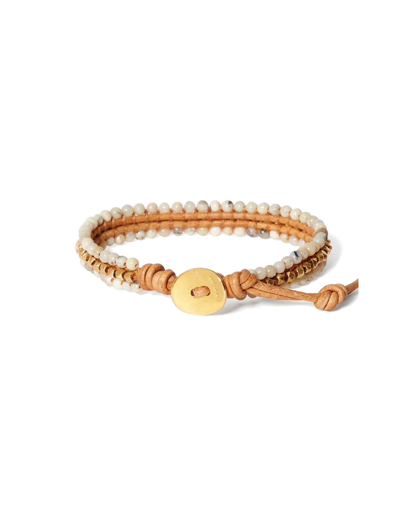 Koa Cuff Wrap Bracelet 18k Gold Vermeil, White Pearl