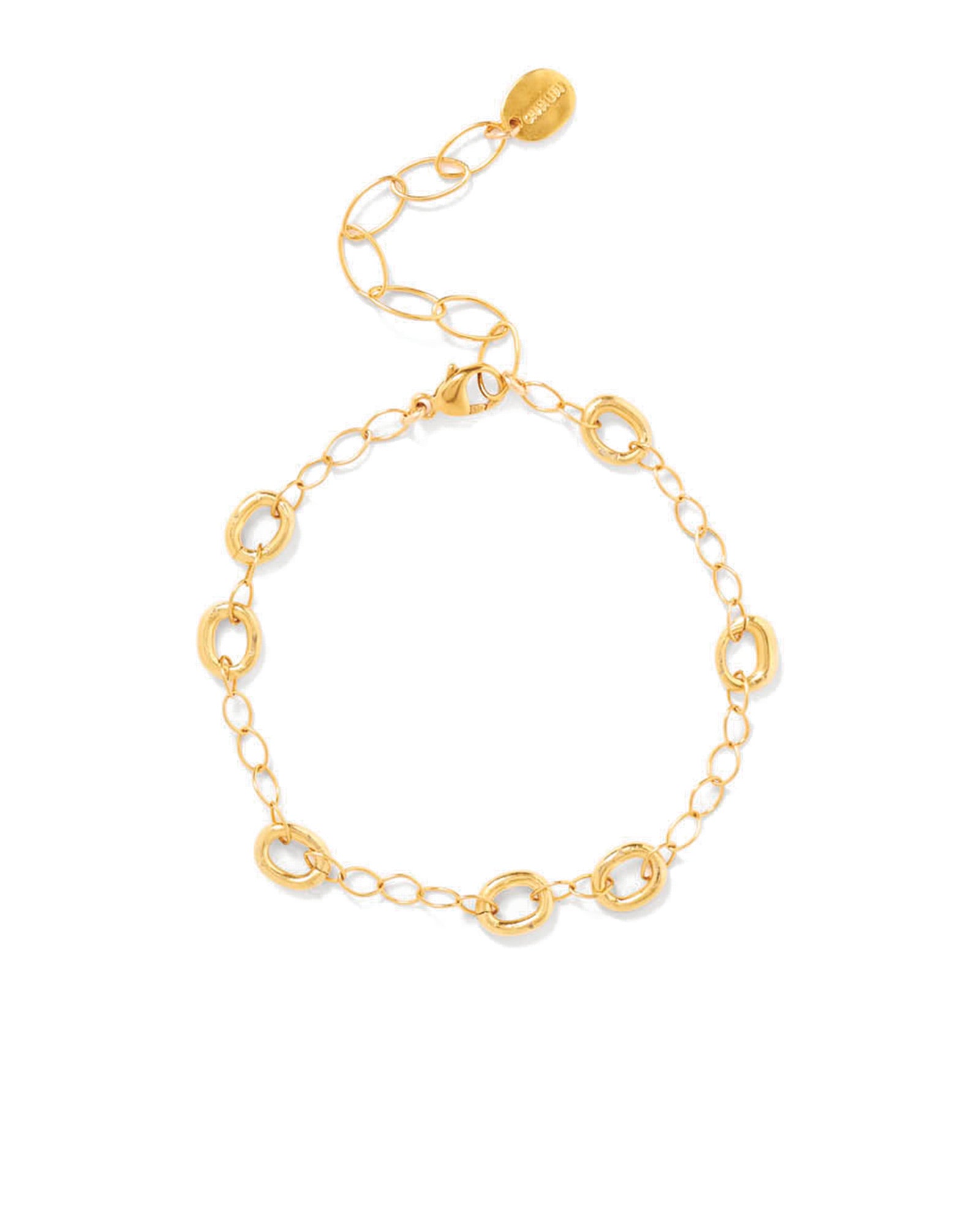 Leni Chain Link Bracelet 18k Gold Plated