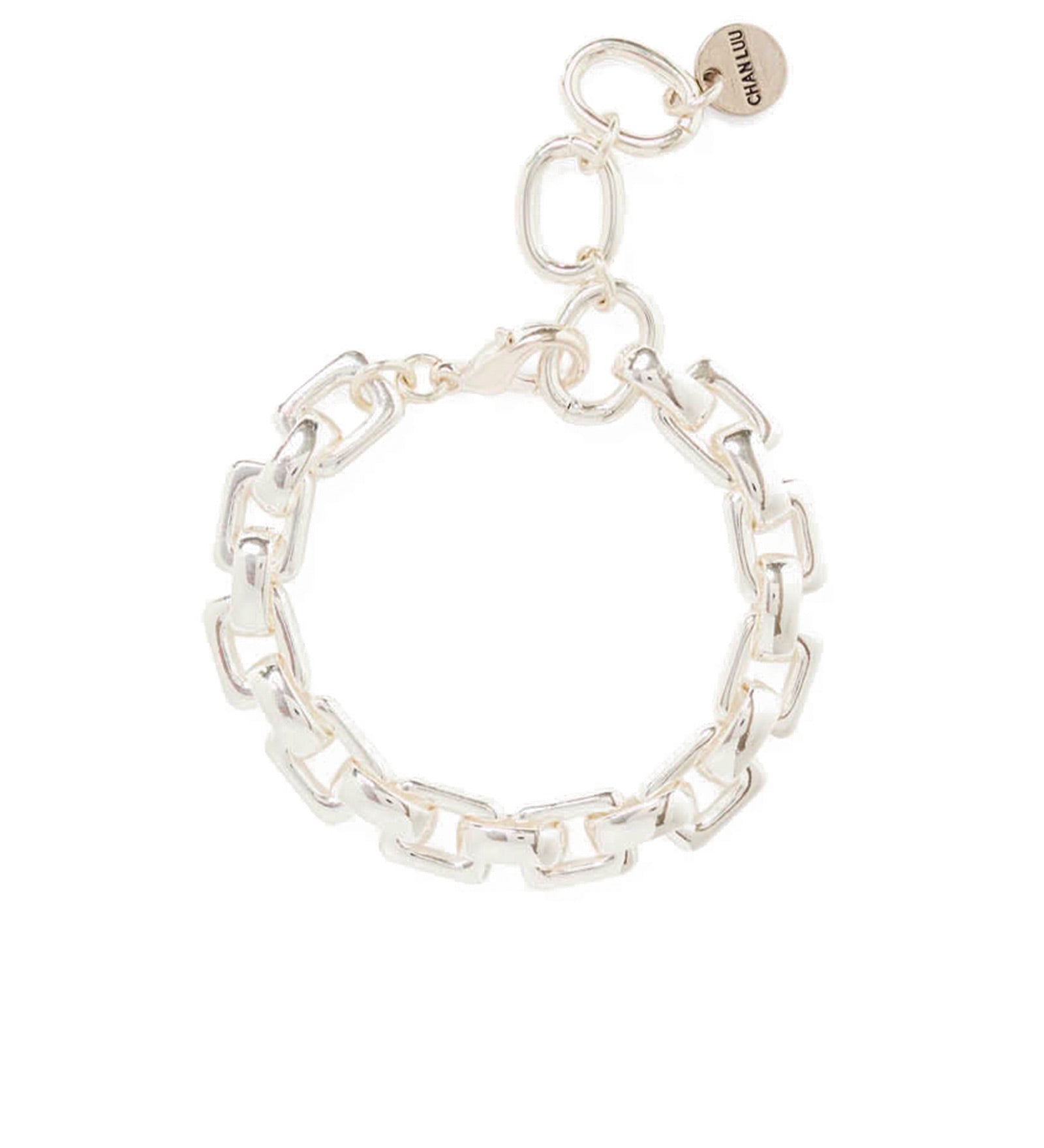 Ellis Chain Link Bracelet Silver Plated