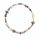 Pandora Necklace | Natural Mix 18k Gold Vermeil, Abalone