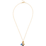 Cobra Necklace 18k Gold Vermeil, Kyanite