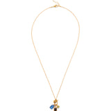 Cobra Necklace 18k Gold Vermeil, Kyanite