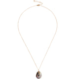 Oasis Necklace 14k Yellow Gold, Diamond