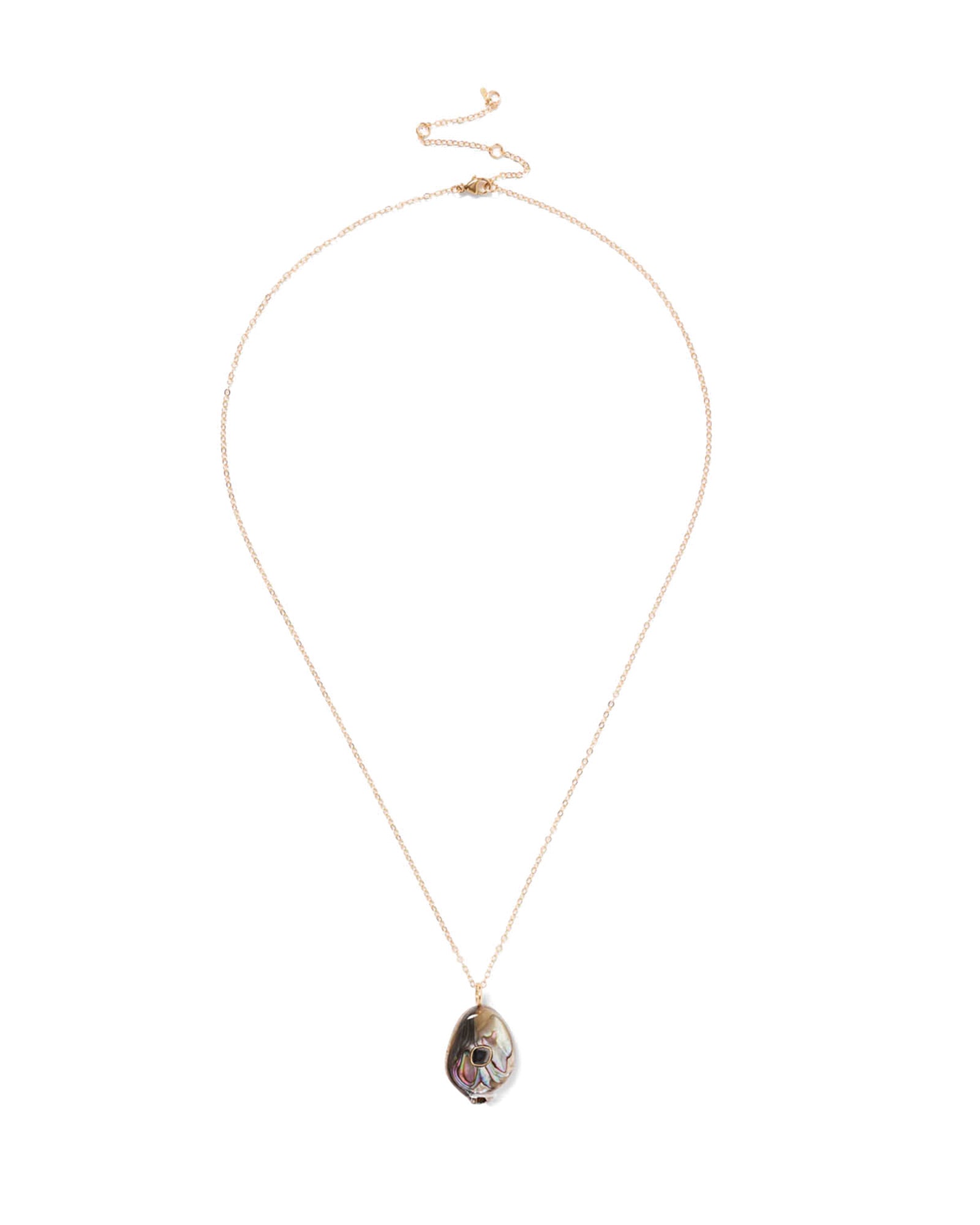 Oasis Necklace 14k Yellow Gold, Diamond