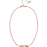 Antibes Pendant Necklace 18k Gold Vermeil, Mother of Pearl