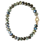 Ursula Necklace 18k Gold Vermeil, Labradorite