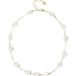 Maris Necklace 18k Gold Vermeil, Moonstone