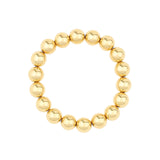 Beaded Bracelet | 10mm 14k Gold Filled