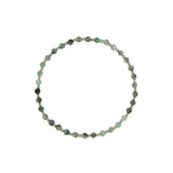 Cause We Care-Mixed Beaded Stone Bracelet | 3mm-Bracelets-14k Gold Filled, Emerald-Blue Ruby Jewellery-Vancouver Canada