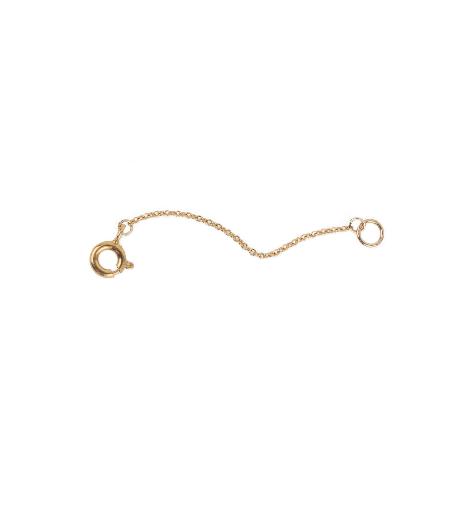 Fine Cable Chain Extender 14k Gold Filled / 2"