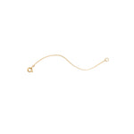 Fine Cable Chain Extender 14k Gold Filled / 4"