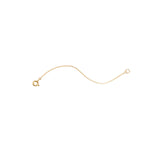 Fine Cable Chain Extender 14k Gold Filled / 4"