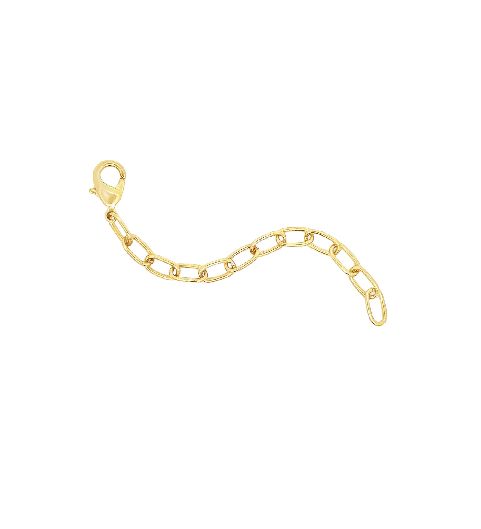 XL Oval Chain Extender Gold Plated