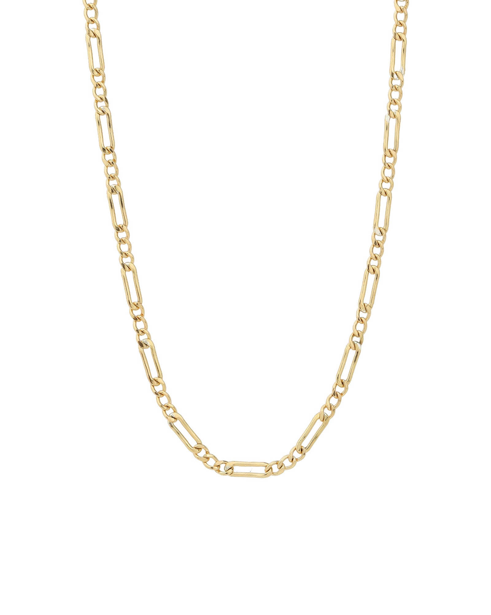 Finley & Wilder-Figaro Chain Necklace | 3.5mm-Necklaces-Blue Ruby Jewellery-Vancouver Canada