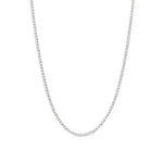 Curb Chain Necklace | 1.8mm Sterling Silver / 18" - 20"