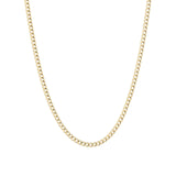 Curb Chain Necklace | 2.3mm 14k Gold Filled / 18" - 20"