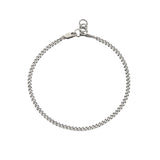 Curb Chain Bracelet | 2.8mm Sterling Silver