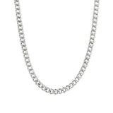 Curb Chain Necklace | 4.7mm Sterling Silver / 18" - 20"