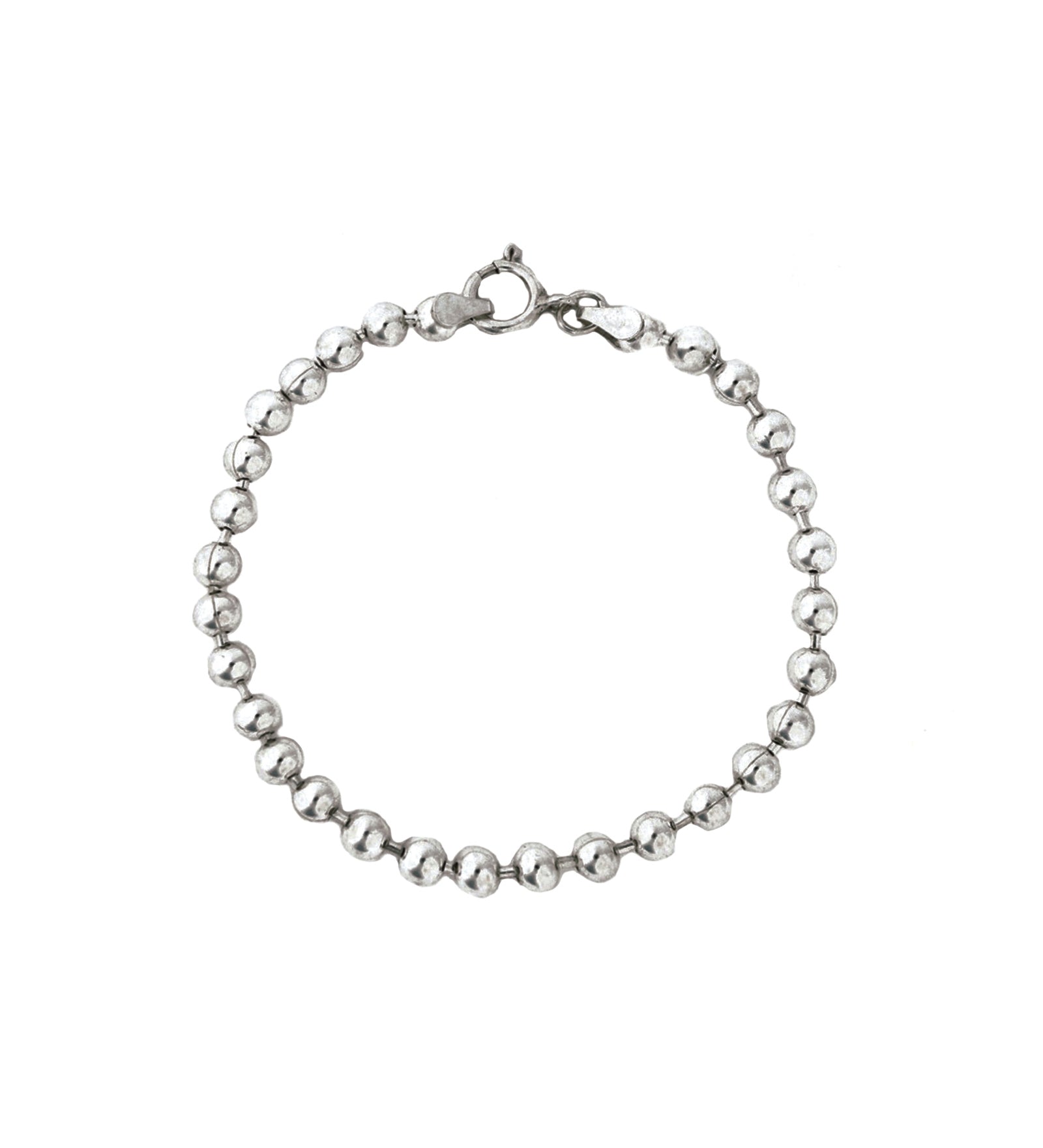 Ball Chain Bracelet | 4mm Sterling Silver