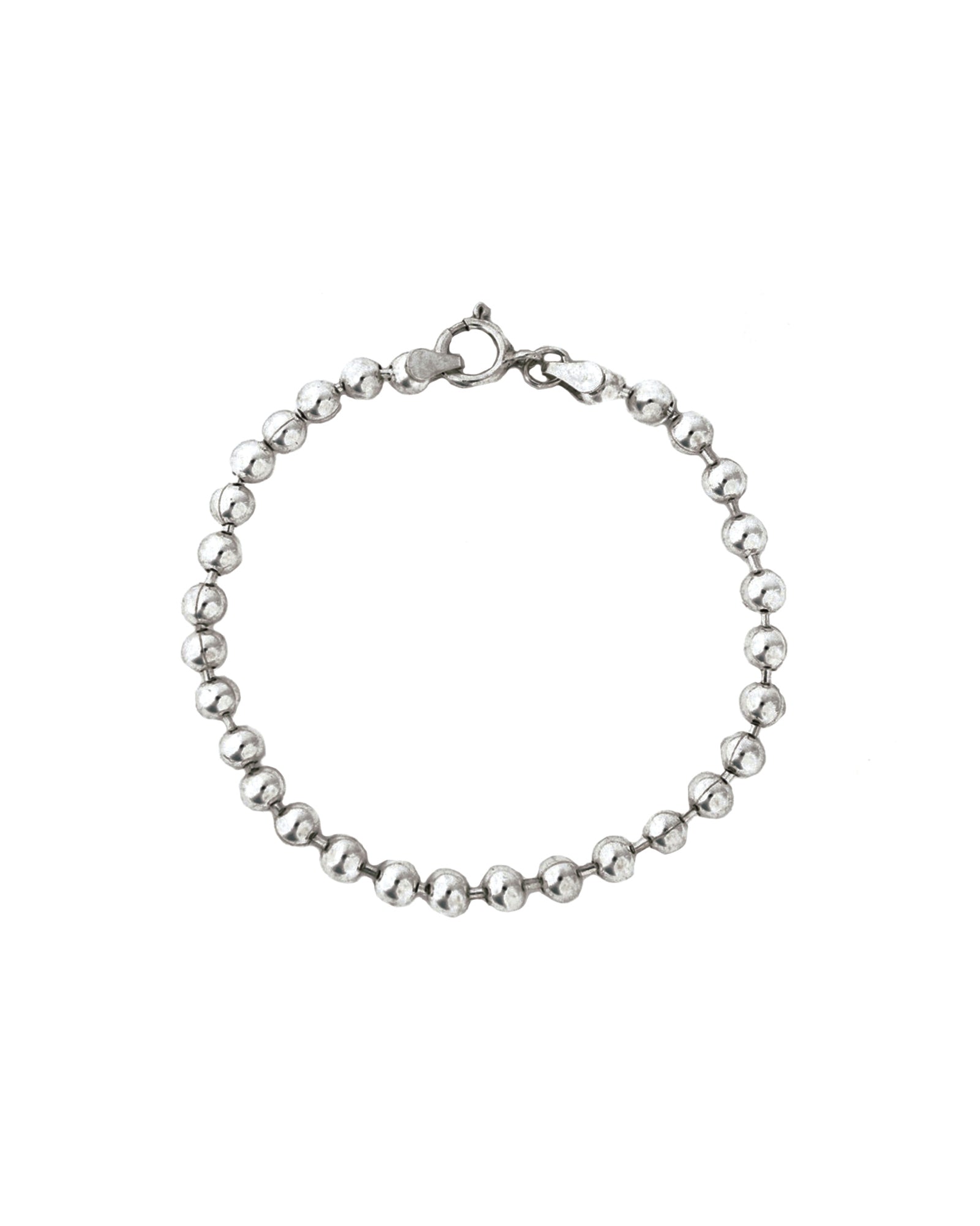 Ball Chain Bracelet | 4mm Sterling Silver