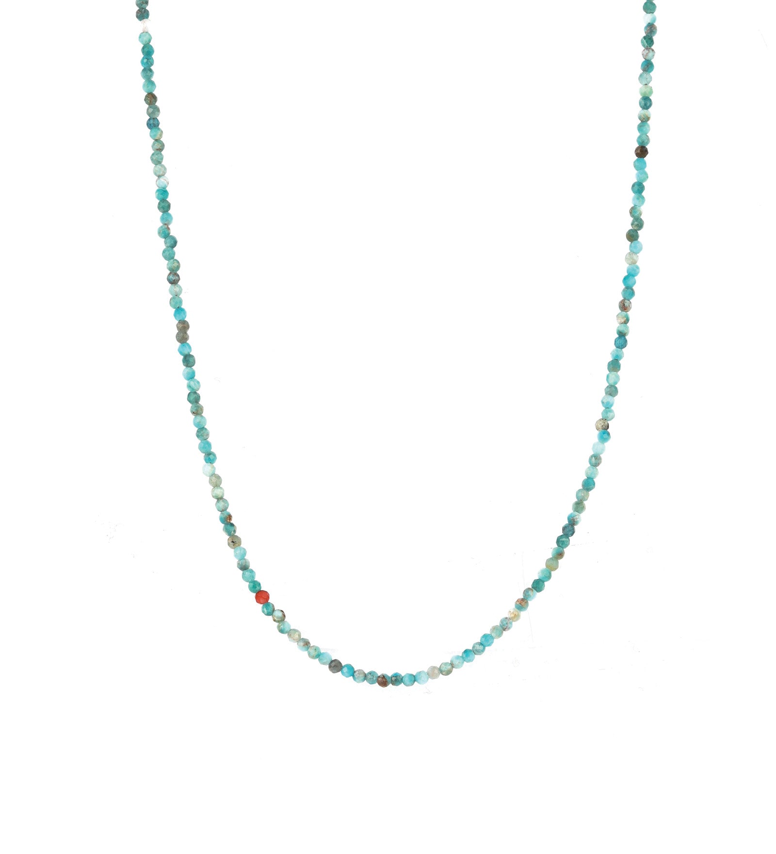 Mixed Apatite Necklace | 2mm 14k Gold Filled, Mix Apatite