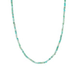 Amazonite Stone Necklace | 3mm 14k Gold Filled, Amazonite