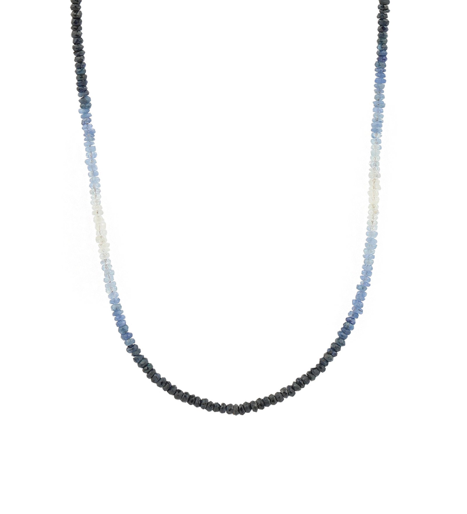 Gem Jar-Blue Sapphire Stone Necklace | 2.5mm-Necklaces-14k Gold Filled, Blue Sapphire-Blue Ruby Jewellery-Vancouver Canada