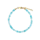 Gem Jar-Blue Mix Stone Bracelet | 4mm-Bracelets-14k Gold Filled, Apatite, Blue Topaz, Blue Opal-Blue Ruby Jewellery-Vancouver Canada